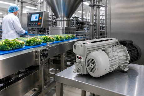 Vacuum pump applications in food processing