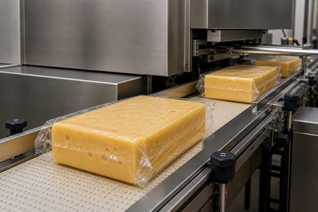 Cheese processing and conveying
