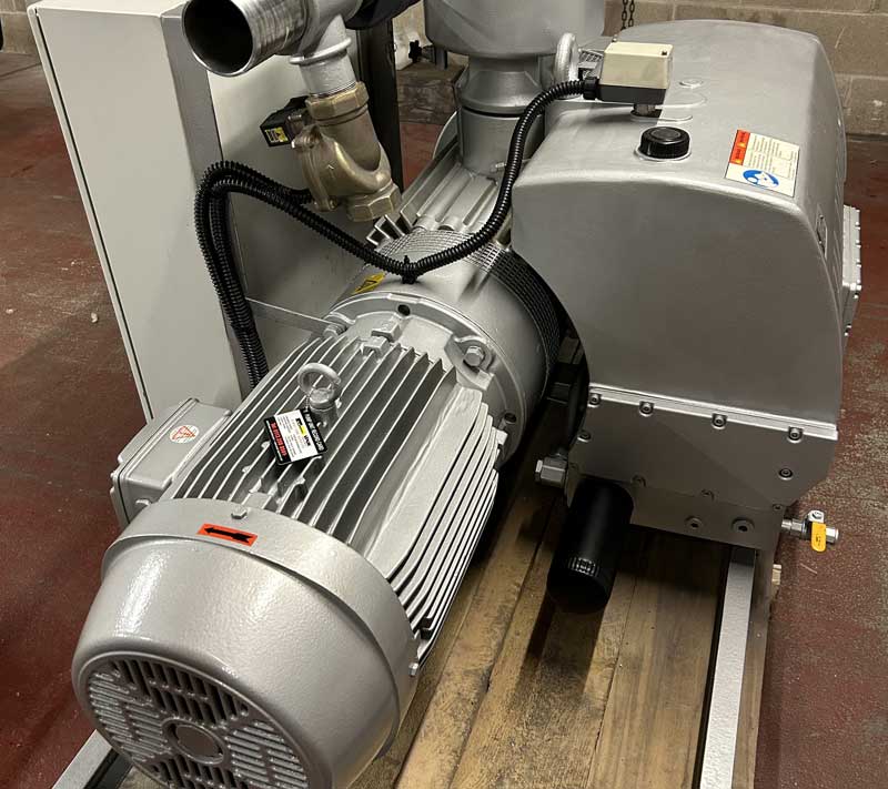 Completed Busch R5 RA 0630 B vacuum pump rebuild