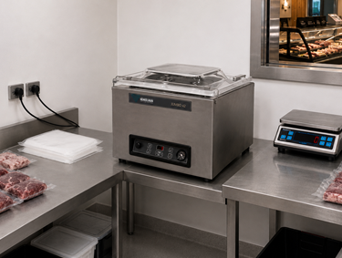 Food vacuum packaging machine