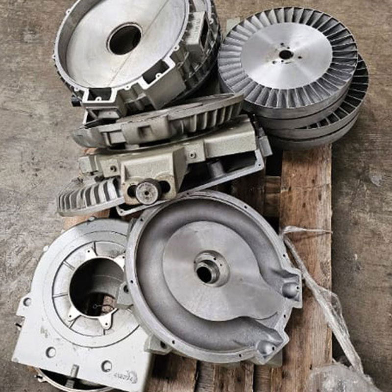 Rietschle SMH38238-2H components during inspection