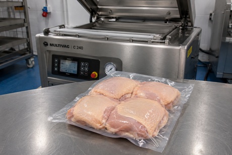 Vacuum packed food product